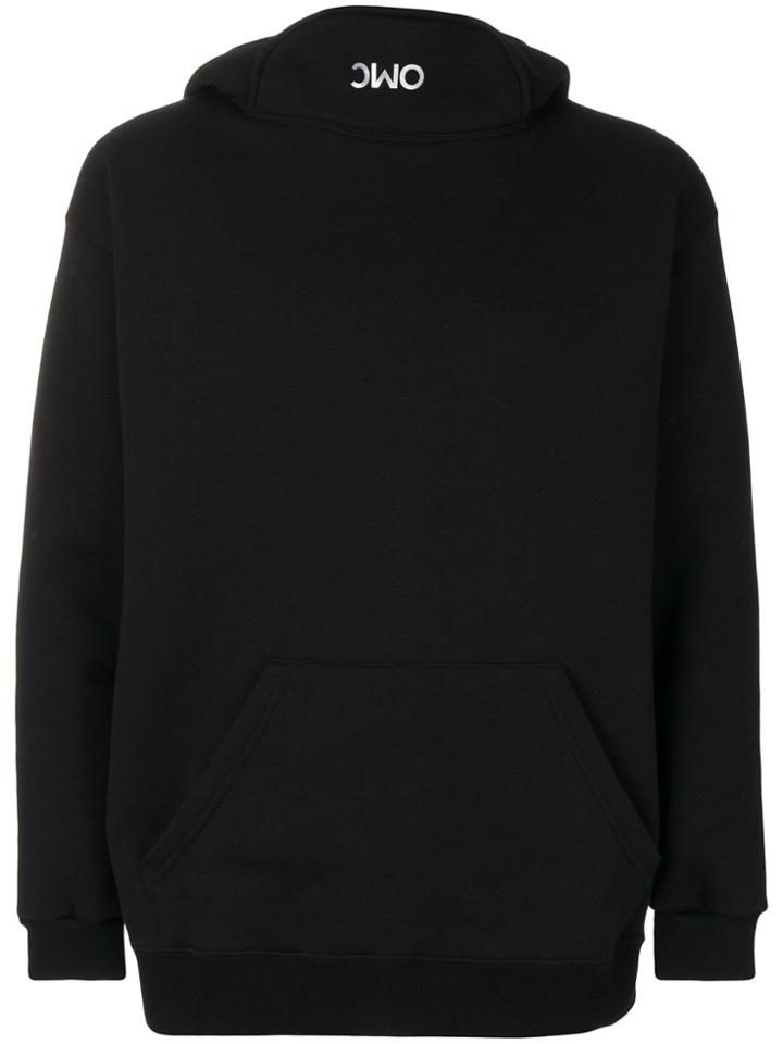 Omc Fire Hoodie - Black