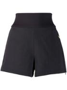 Nike High-waisted Track Shorts - Black