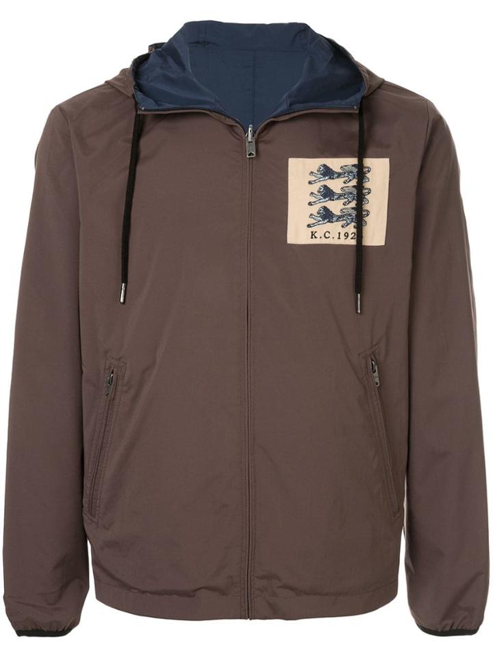 Kent & Curwen Lightweight Reversible Blouson - Brown