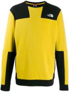 The North Face Two-tone Logo Sweatshirt - Yellow