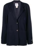 Fendi Pre-owned Single Breasted Blazer - Blue
