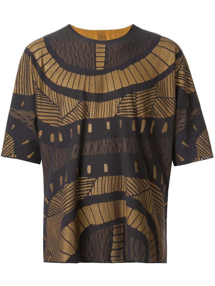 Homme Plissé Issey Miyake A-poc Under T-shirt - Black