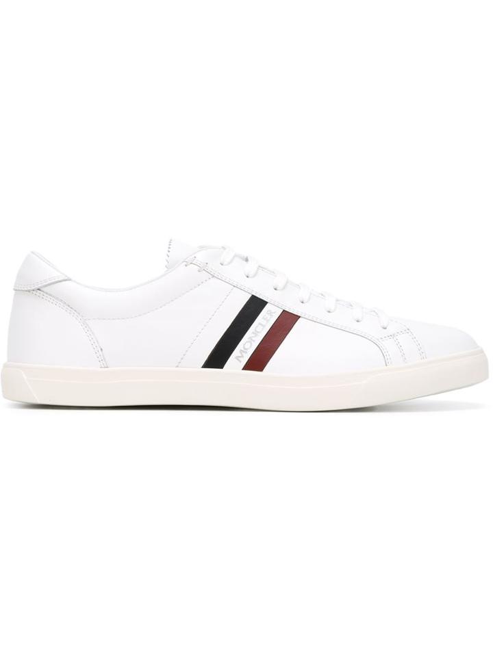Moncler Monaco Sneakers, Men's, Size: 43, White, Leather/rubber