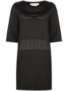 Marni Striped Panelled T-shirt - Black