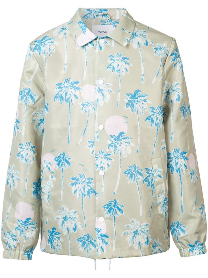 Wesc - Hawaii Coach Jacket - Men - Polyester - L, Nude/neutrals, Polyester