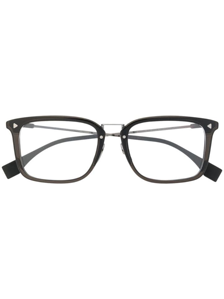 Fendi Eyewear Black Square Frame Glasses