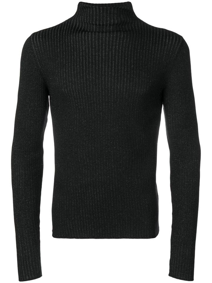 Jean Paul Gaultier Vintage Turtle Neck Jumper - Black