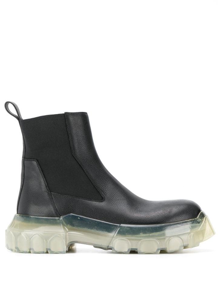 Rick Owens Tractor Sole Boots - Black