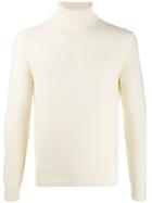 Altea Turtle Neck Jumper - White