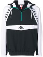 Kappa Appliqué Detail Hoodie - Black