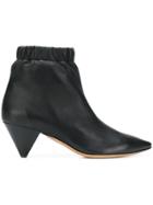 Isabel Marant Leffie Ankle Boots - Black