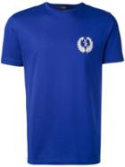 Billionaire - Embroidered Logo T-shirt - Men - Cotton - M, Blue, Cotton