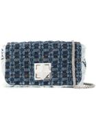 Sonia Rykiel Le Copain Large Laser Denim Bag - Blue