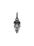 Gucci Anger Forest Wolf Head Charm - Metallic