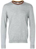 Kent & Curwen V-neck Jumper - White