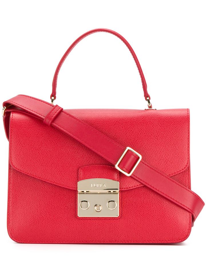 Furla Metropolis Mini Tote Bag - Red