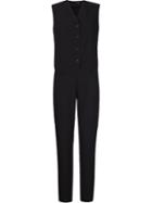 Uma Raquel Davidowicz 'kansas' Jumpsuit, Women's, Size: 46, Black, Acetate/viscose