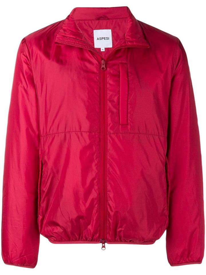 Aspesi Zipped Jacket - Red