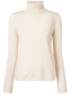 Max Mara Studio Turtle Neck Sweater - Nude & Neutrals