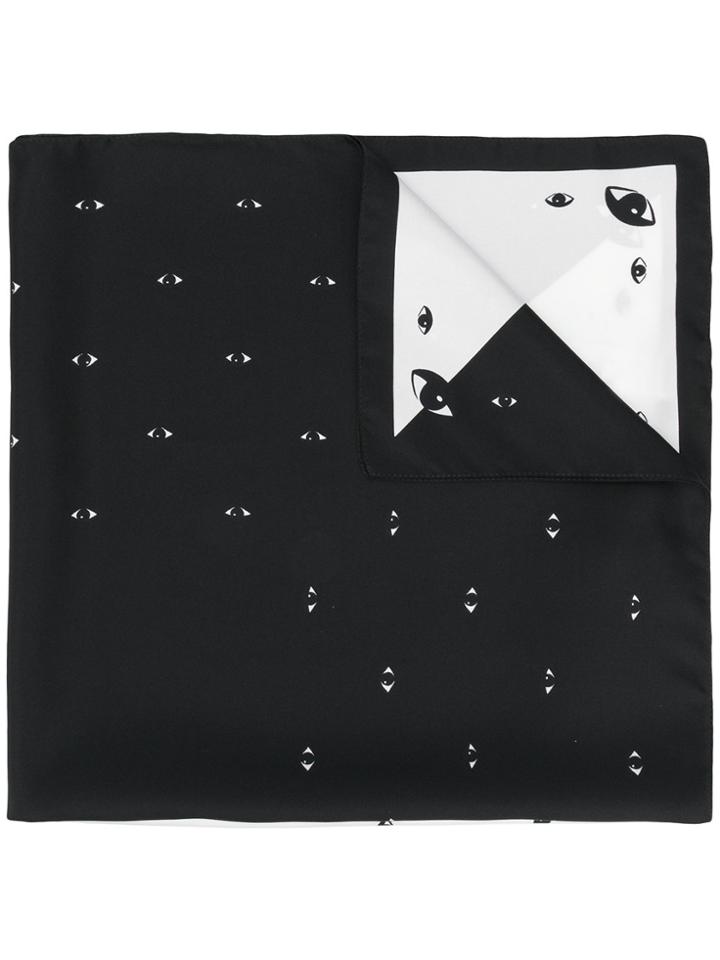 Kenzo Eye Neck Scarf - White