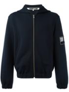 Mcq Alexander Mcqueen Zip Up Hoodie, Men's, Size: 50, Blue, Polyester/polyamide-8/spandex/elastane