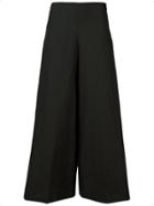 Stefano Mortari Super Flared Trousers - Black