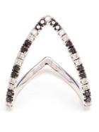 Yvonne Leon 18k Gold Vivianne Ring With Diamonds