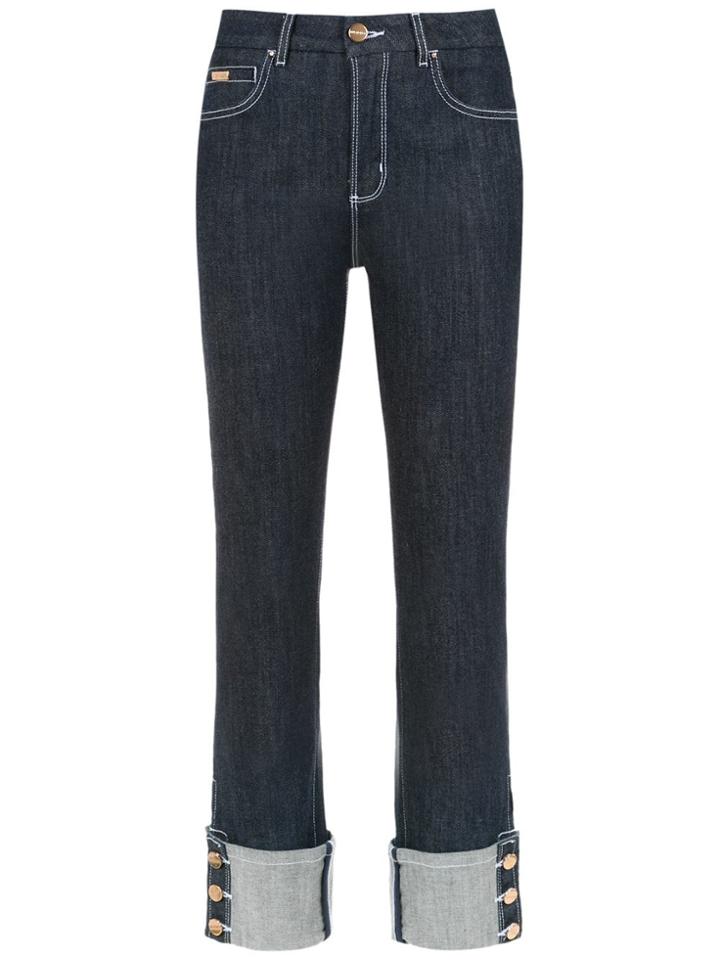 Tufi Duek Cropped Jeans Trousers - Blue