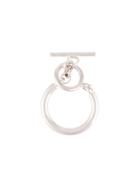 Mm6 Maison Margiela T-bar Ring - Gold