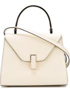 Valextra Classic Flap Tote Bag - White