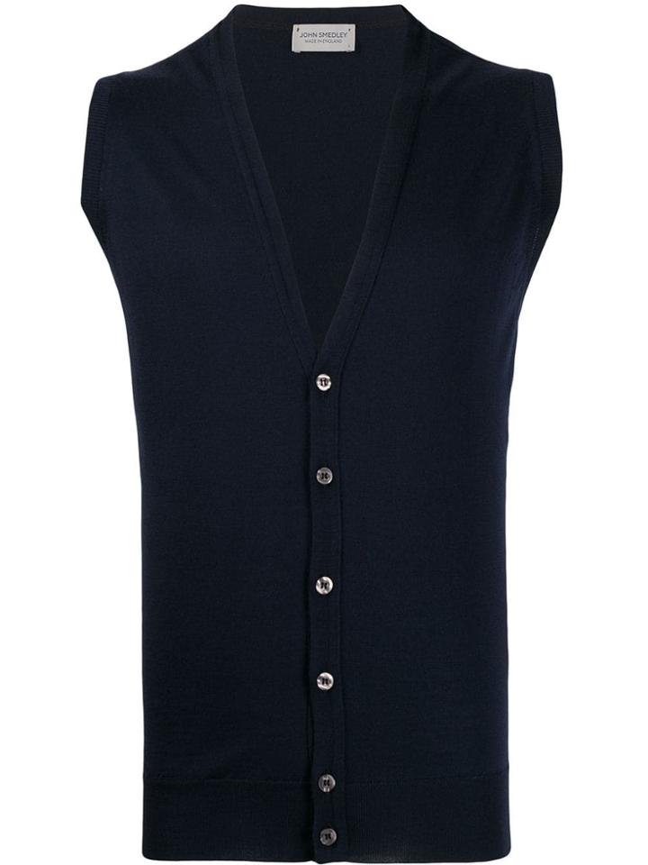 John Smedley Huntswood Sweater - Blue