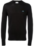 Vivienne Westwood Man Crew Neck Jumper, Men's, Size: Xl, Black, Cotton