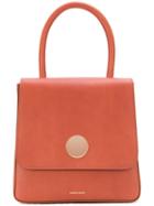 Mansur Gavriel - Top Flap Tote - Women - Leather - One Size, Brown, Leather