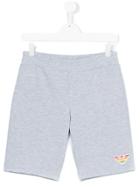 Armani Junior Track Shorts - Grey