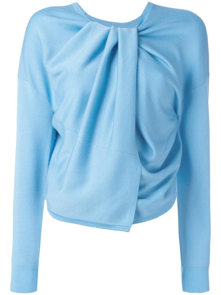 Theory Draped Jumper - Blue