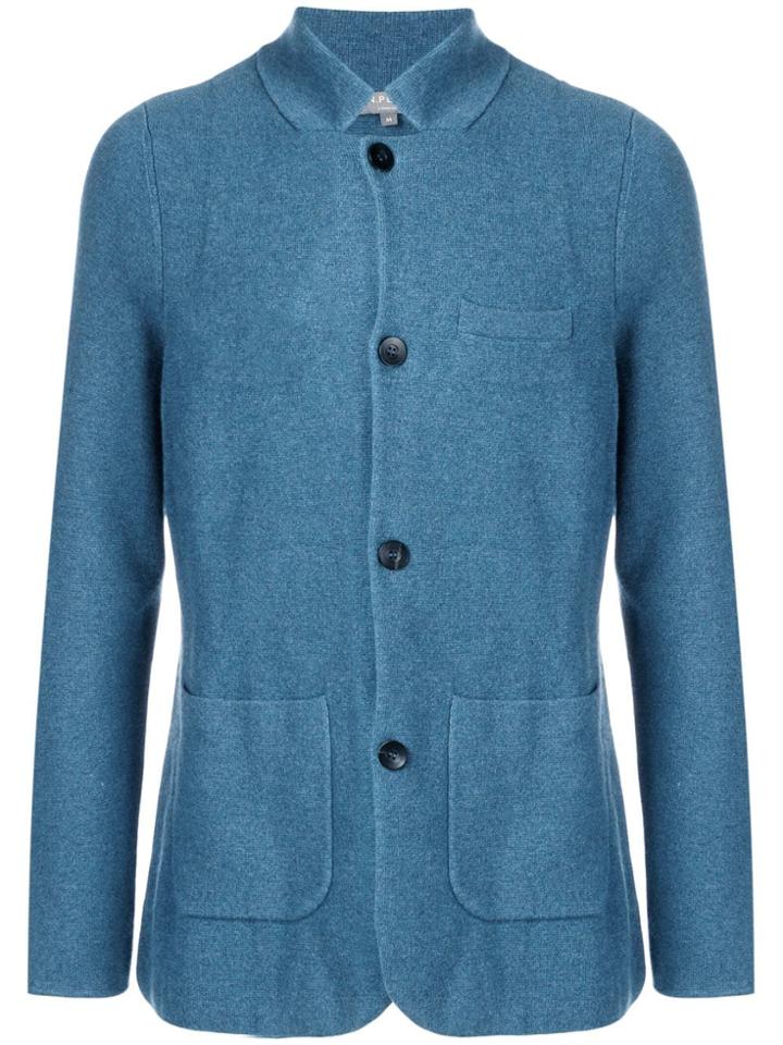 N.peal Milano Cardigan - Blue