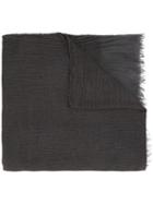 Faliero Sarti Chenille Frayed Edge Scarf, Women's, Brown, Silk/modal/viscose
