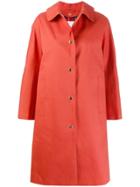 Mackintosh Fairlie Jaffa Bonded Cotton Coat Lr-079d - Orange