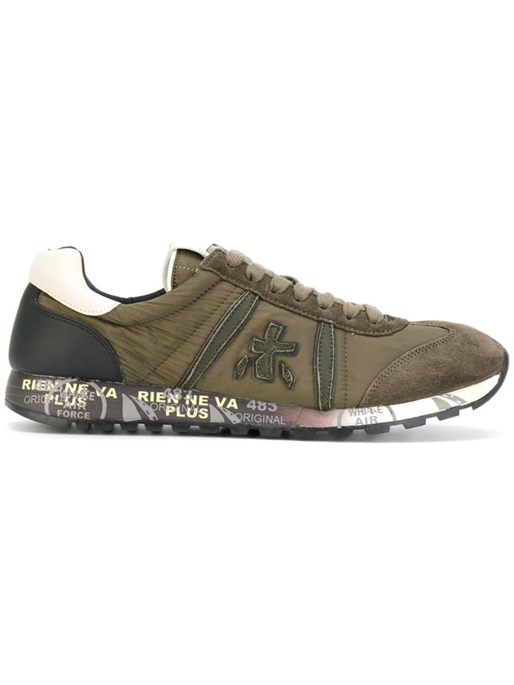 Premiata Lace-up Sneakers - Green