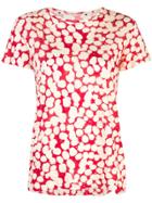 Proenza Schouler Painted Dot Short Sleeve T-shirt - Red