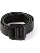 Jil Sander Vintage Oversize Buckle Belt, Adult Unisex, Size: 95, Black
