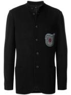 Jo No Fui Logo Patch Jacket - Black