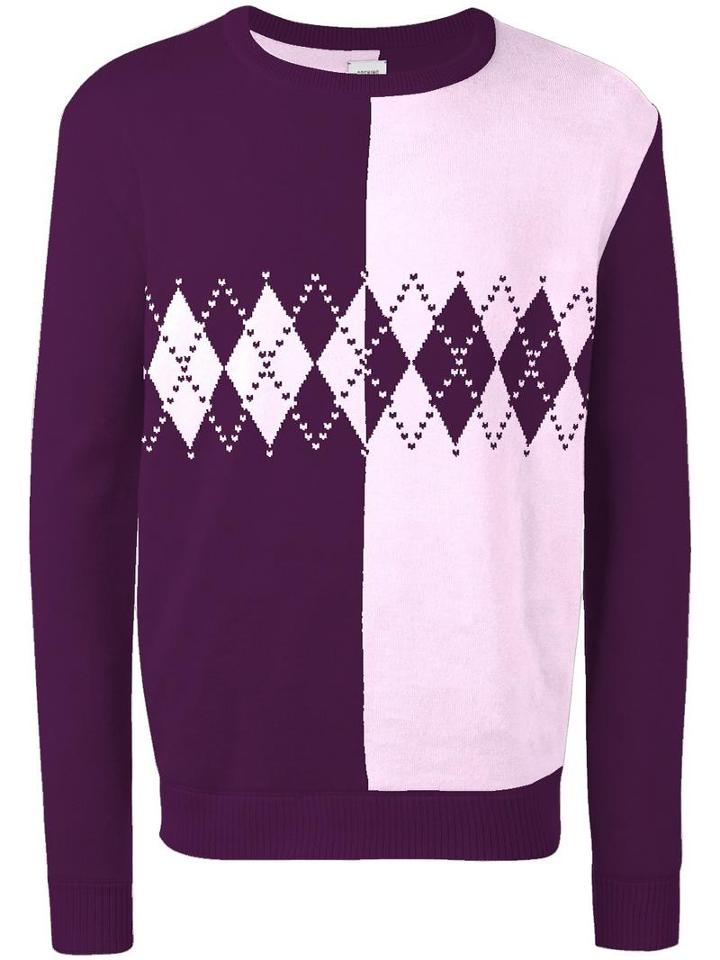 Opening Ceremony Umd X Opening Ceremony Jumper, Men's, Size: Xs, Pink/purple, Merino