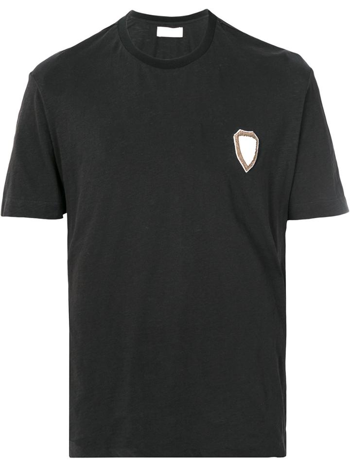 Ih Nom Uh Nit Crest Patch T-shirt - Black