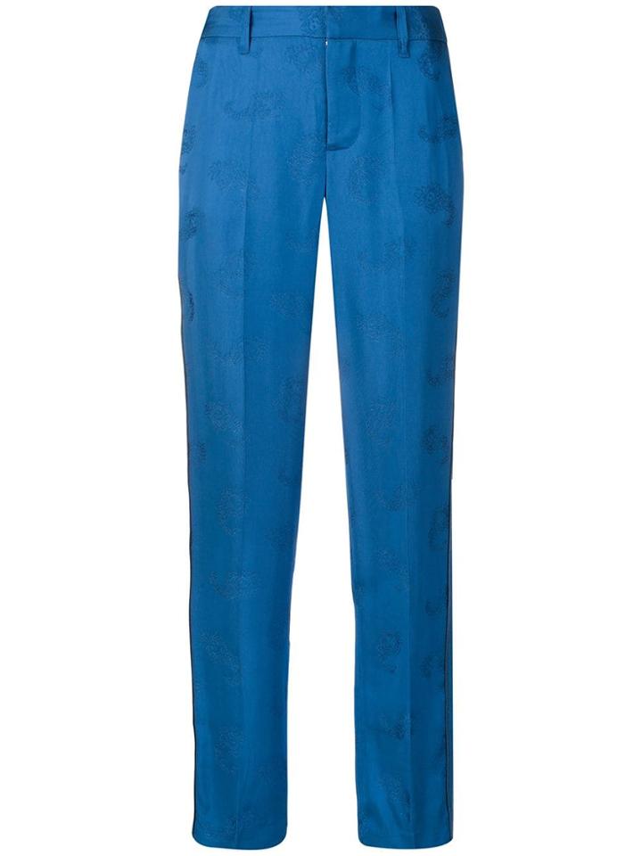 Zadig & Voltaire Pomelo Jac Paisley Trousers - Blue