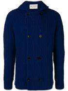 Etro Double-breasted Knitted Cardigan - Blue