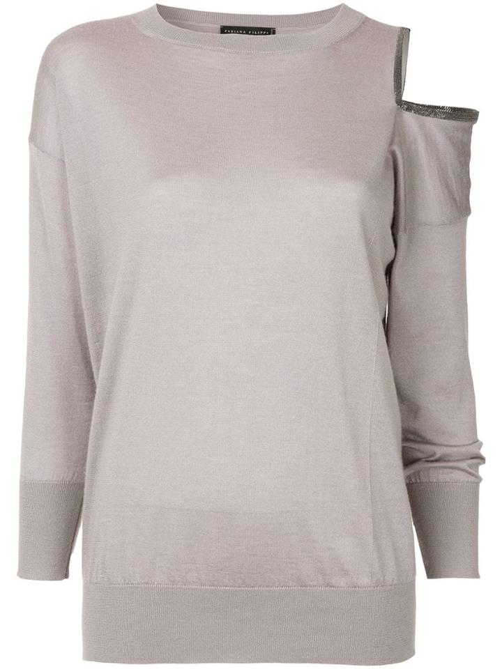Fabiana Filippi Cold Shoulder Jumper - Pink