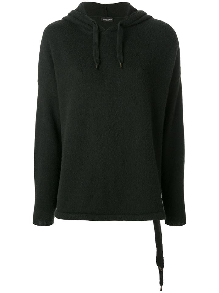 Roberto Collina Hooded Jumper - Green