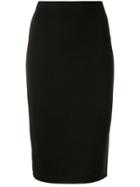 Ralph Lauren Classic Pencil Skirt - Black
