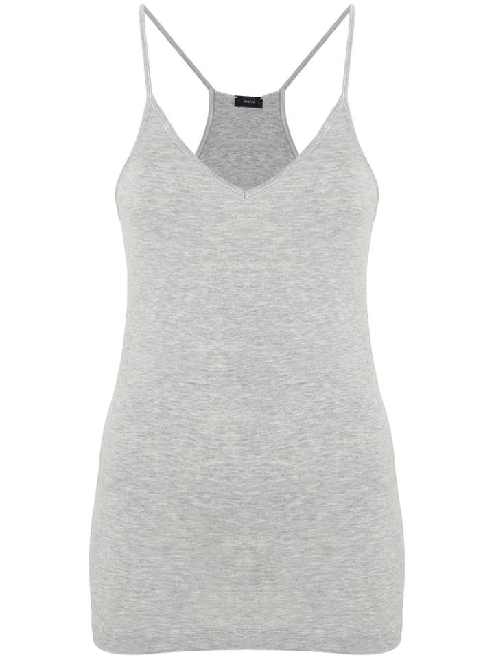 Joseph Racerback Long Top - Grey